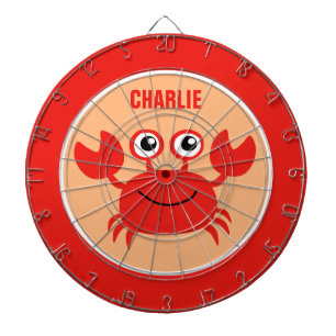 Happy Crab custom dart board