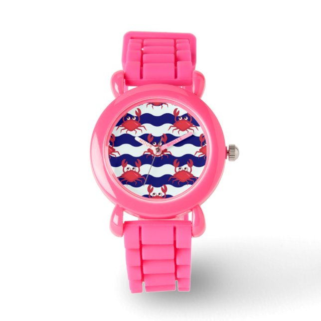 Happy Crabs Pattern Watch (Front)