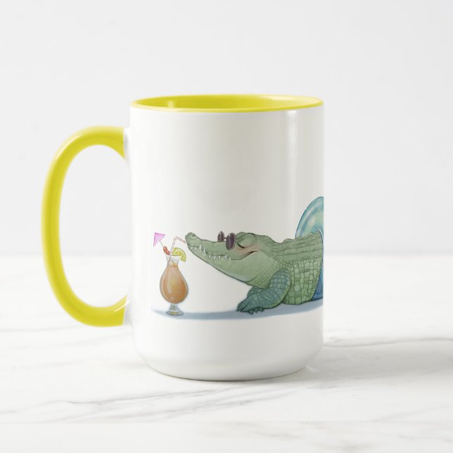 Happy Croc Mug (Left)