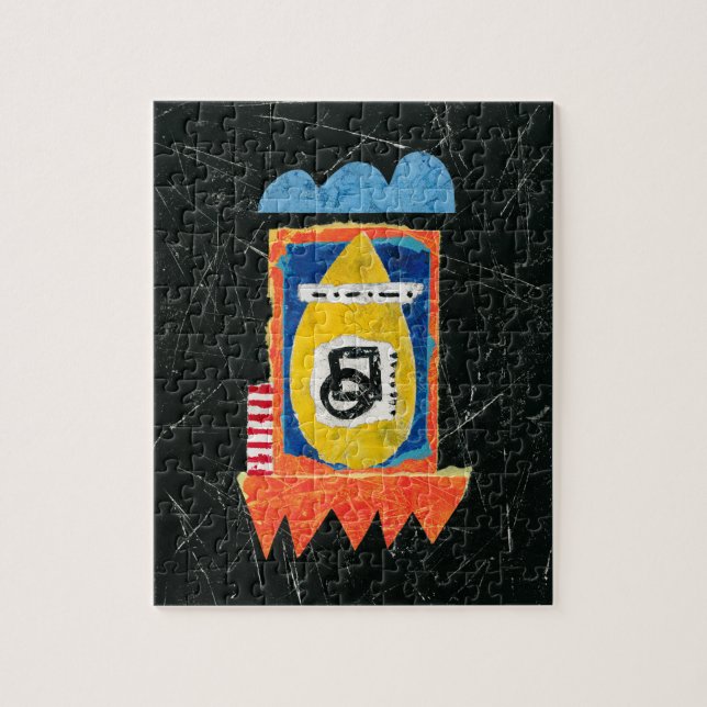 Happy Cry Jigsaw Puzzle - Abstract Art (Vertical)