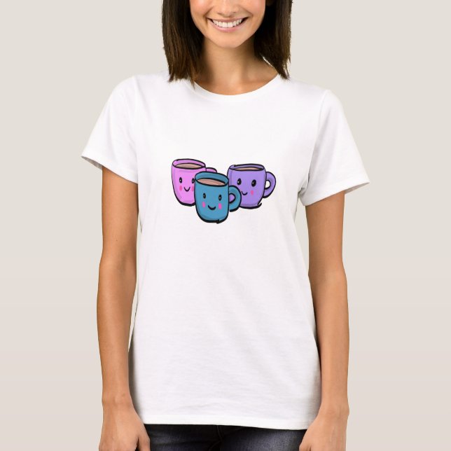 Happy Cups T-Shirt (Front)