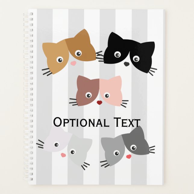 Happy Curious Kittens Planner (Front)
