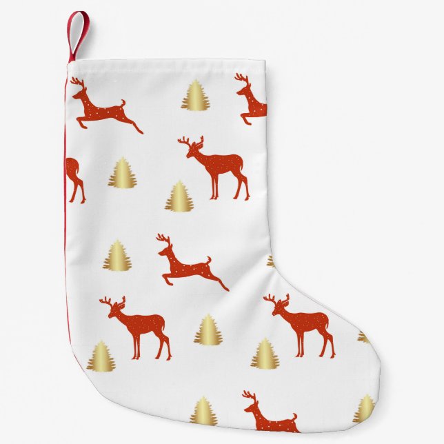 Happy Custom Christmas Stocking (Front)