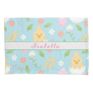 Happy Customize Easter Chicken Pillowcase