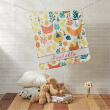 Happy Customize Easter Cute Vintage Chicken