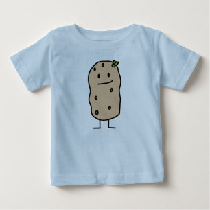 Happy Cute Smiling Potato Baby T-Shirt