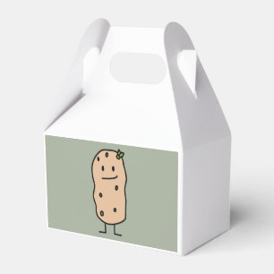 Happy Cute Smiling Potato Favor Box