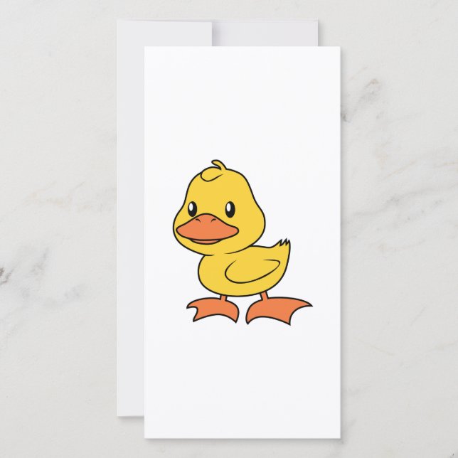 Happy Cute Yellow Duckling (Front)