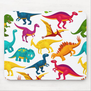 Happy cuteDino  Mouse Pad