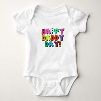 Happy Daddy Day Baby Bodysuit