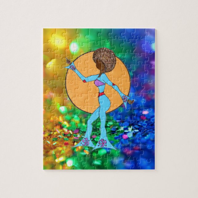 HAPPY DANCE – GLITTER Can you solve it? Jigsaw Puzzle (Vertical)