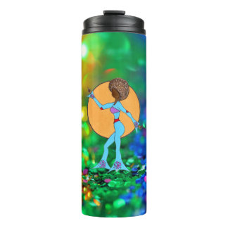 HAPPY DANCE Glitter - On the go Thermal Tumbler