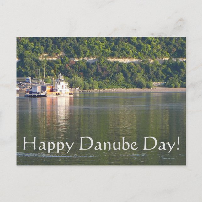 Happy Danube Day! Postcard (Front)
