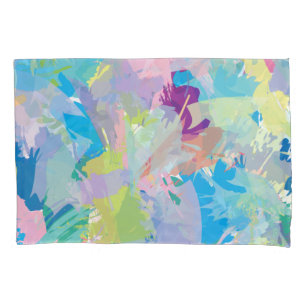 Happy Day Abstract Art Modern Contemporary Unique Pillowcase