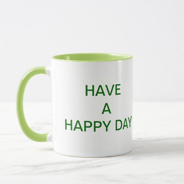 HAPPY DAY CAFÉ MUG (Gauche)
