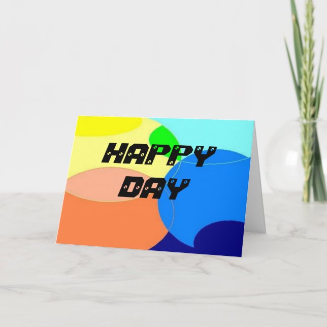 Happy Day Card (Front)