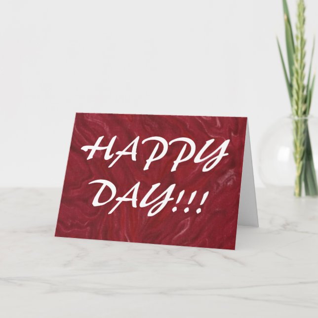Happy Day Card (Front)