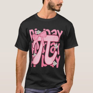 Happy day cute pink math coquette 3.14 women girls T-Shirt
