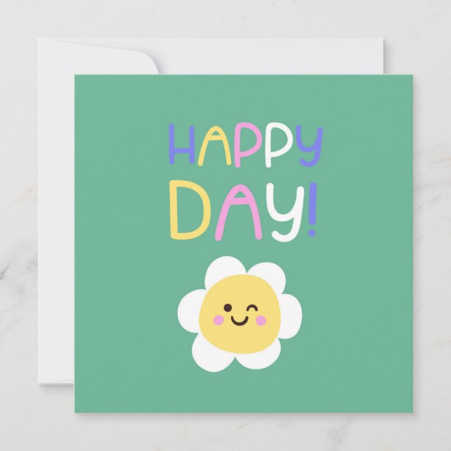 Happy Day Holiday Card (Front)