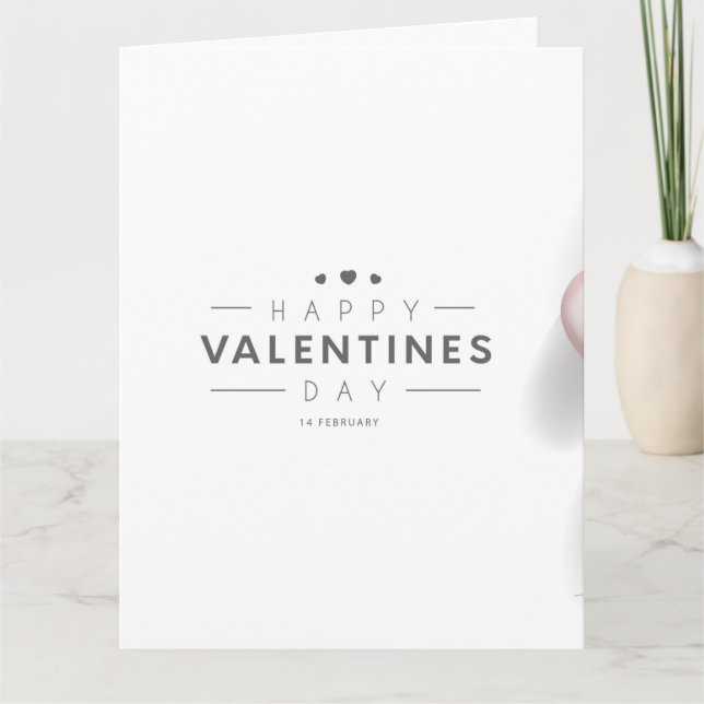 Happy day of love card (Front)