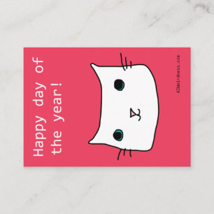 Happy day of the year! - AI-generated Valentine Enclosure Card