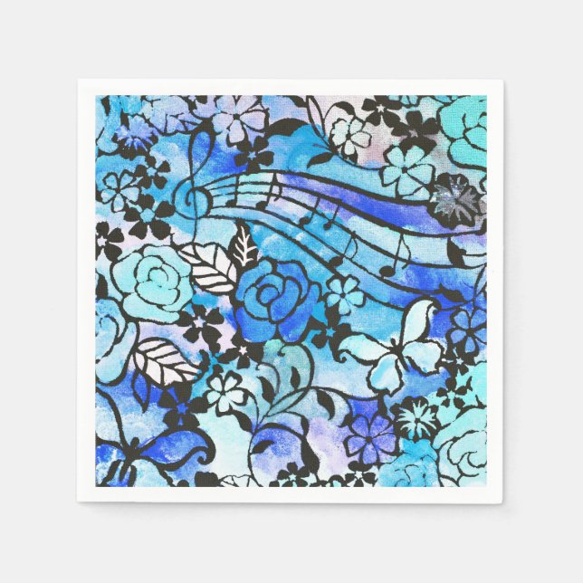 Happy Days are Here Again Napkin (Front)