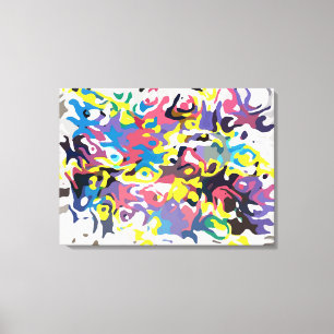 Happy Days art work by RRW Canvas Print