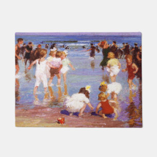 Happy Days at the Beach  Doormat