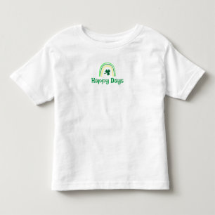 “Happy Days” toddler tee shirt