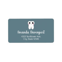 Happy Dental Tooth Smiling Cute Drawing