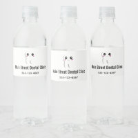 Happy Dental Tooth Smiling Water Bottle