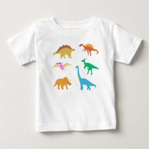 Happy Dinosaur for Toddle Baby T-Shirt