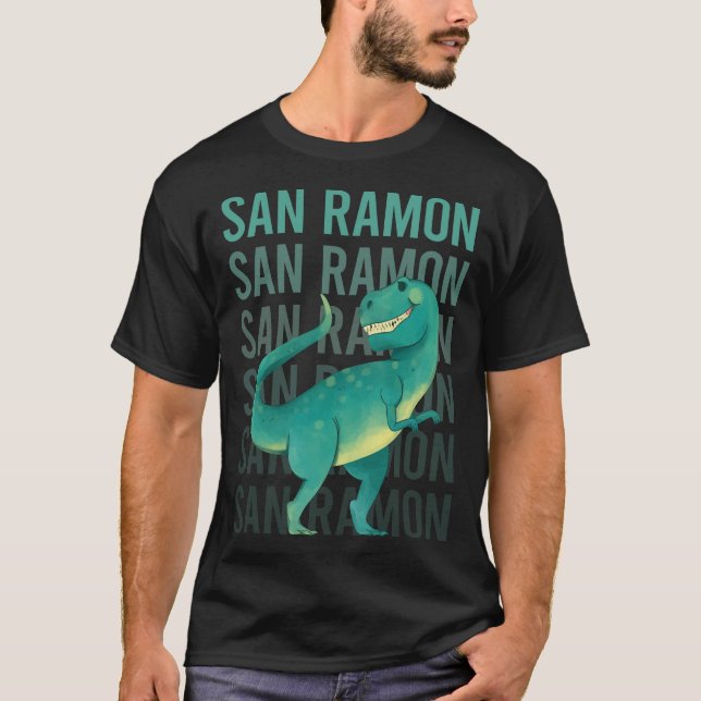 Happy Dinosaur San Ramon T-Shirt (Front)