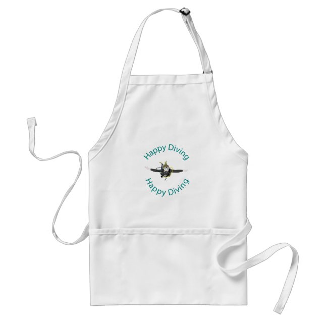 Happy diving standard apron (Front)