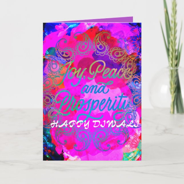 HAPPY DIWALI CARD (Front)
