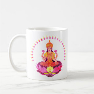 Happy Diwali - Deepalavi Lakshmi Goddess 1 Coffee Mug