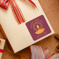 Happy Diwali Festival of Lights Diya Custom