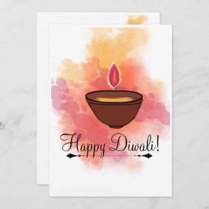 Happy Diwali Greeting Card