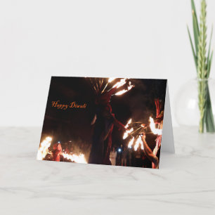 Happy Diwali Greeting Card, Standard  envelopes Card