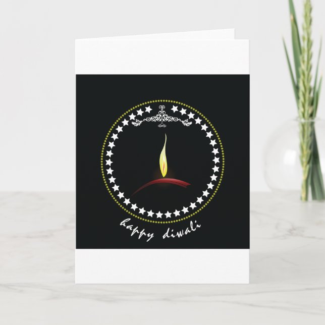 Happy Diwali Greeting Cards (Front)