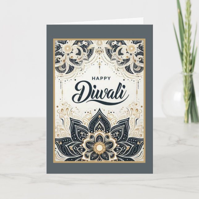 Happy Diwali Holiday Card (Front)