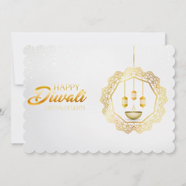 Happy Diwali Holiday Card (Front)