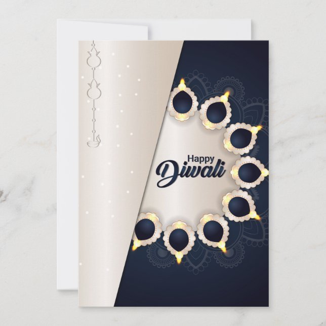Happy Diwali Holiday Card (Front)