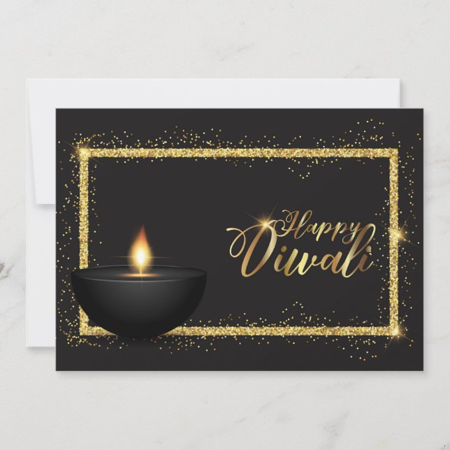 Happy Diwali Holiday Card (Front)
