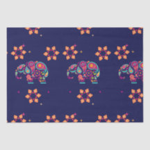 HAPPY DIWALI INDIA INDIAN ELEPHANT MANDALA 