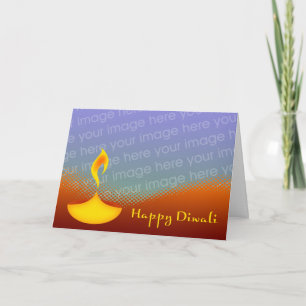 happy diwali insert your own photo card
