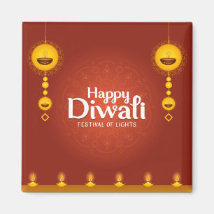 Happy Diwali Magnet
