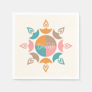 Happy Diwali Napkins