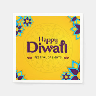 Happy Diwali Napkins
