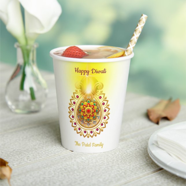  Happy Diwali  Paper Cups (Insitu)